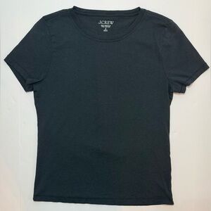 J. Crew Pima Cotton Slim-Fit T-shirt Short Sleeve Black Size S